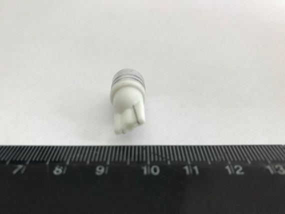 Лампа світлодіод б/ц 12V W5W T10 ЛінЗА 1.5W біла | Зображення 3