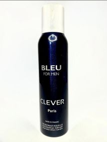 Дезодорант чоловічий Clever BLEU for men (150 ml)