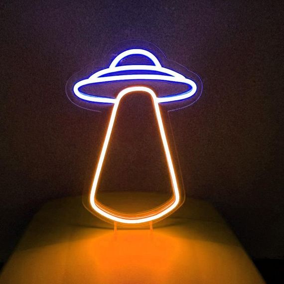 Неоновый светильник НЛО 210х310 acr-n000046 | Зображення 3