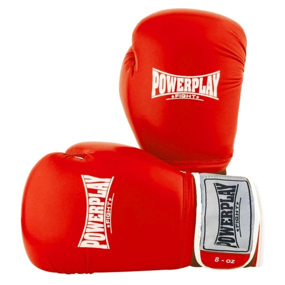 Боксерські рукавиці 8 унцій дитячі PowerPlay 3019 Червоні | Зображення 6