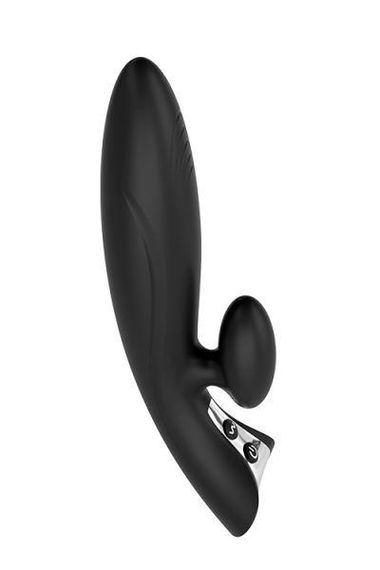 Вібромасажер кролик Dream toys Midnight Magic Thrilling, чорний sexstyle | Зображення 3