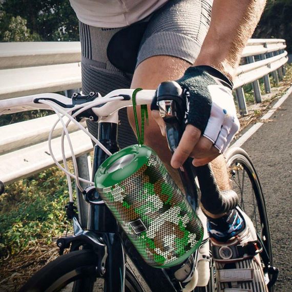 Портативна колонка HOCO HC1 Trendy sound sports wireless speaker Camouflage Green | Зображення 1