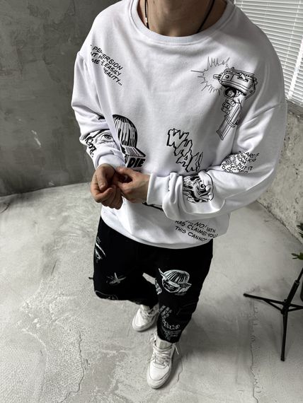 Костюм світшот штани ДТФ