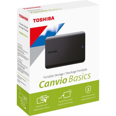 Внешний жесткий диск 2.5&quot; 2TB Toshiba (HDTB520EK3AA) (HDTB520EK3AA) | Зображення 4
