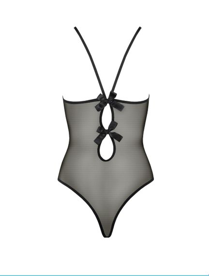 Боді сітка зі вставками мережива MELANIA BODY black S/M - Passion | Зображення 3