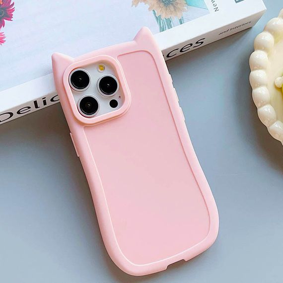 Чохол TPU GETMAN Cat with straps для Apple iPhone 14 Pro (6.1") Pink | Зображення 4