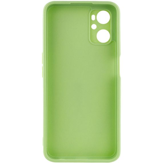 Силиконовый чехол Candy Full Camera для Oppo A96 Фисташковый | Зображення 1