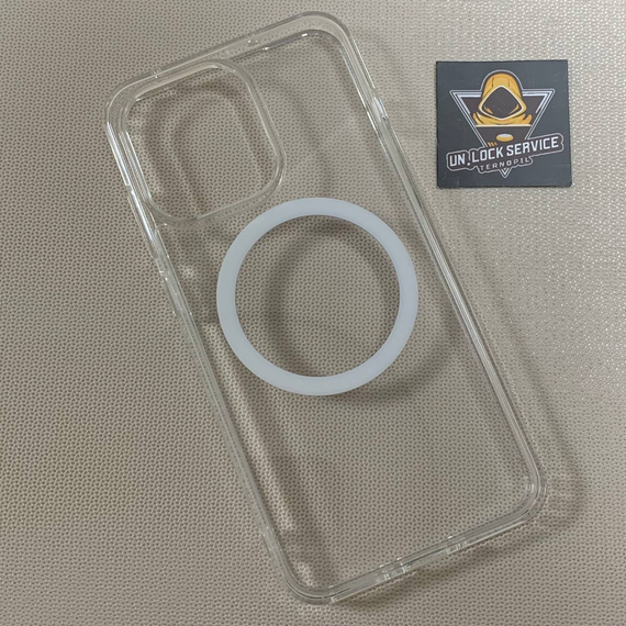 Чохол OnePlus 13T Wlons Hybrid MagSafe Прозорий Протиударний Рожевий