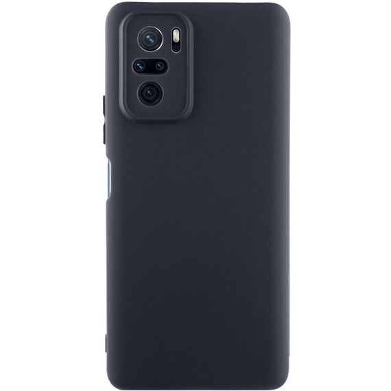 Чохол Silicone Cover Lakshmi Full Camera (AAA) для Xiaomi Redmi Note 10 / Note 10s / Poco M5s Чорний / Black