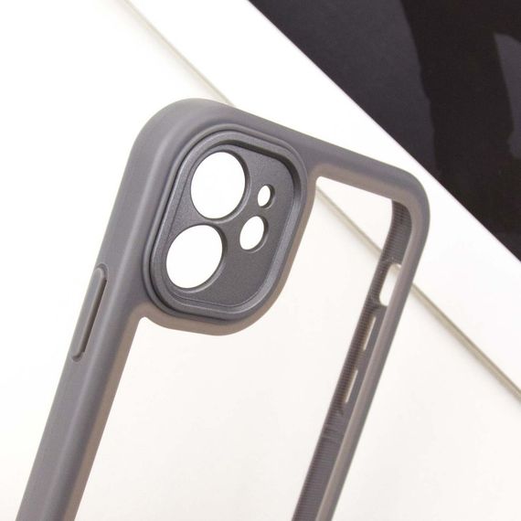 TPU чехол Transparent + Colour 1,5mm для Apple iPhone 11 (6.1") | Зображення 4