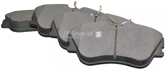 Колодки передні гальмівні T4 1.9TD/2.4D 99 (R15) (невент.диск), JP Group (1163603410) | Зображення 2