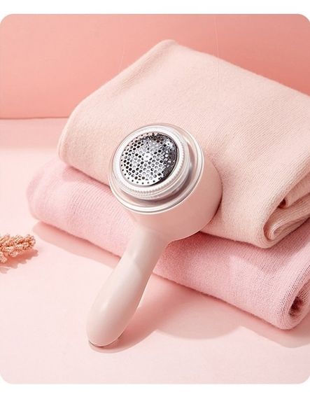 Машинка для стрижки катишків Lint Remover 668 акумуляторна 3 Вт Рожевий | Зображення 6