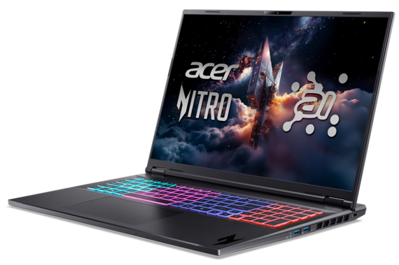 Ноутбук Acer Nitro 18 AI AN18-61-R4L8 (NH.QY7EU.004) Obsidian Black | Зображення 2