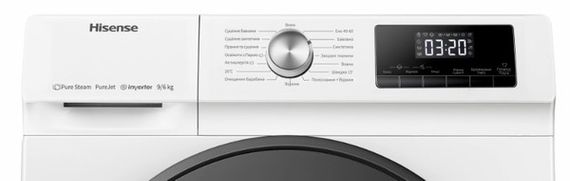Прально-сушильна машина Hisense WDQA9014EVJM/UA | Зображення 3