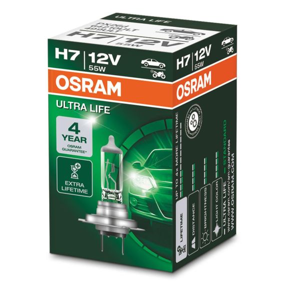 Галогеновая лампа OSRAM H7 64210ALL-FS All Season Super 55W 12V PX26D (1 шт) | Зображення 1