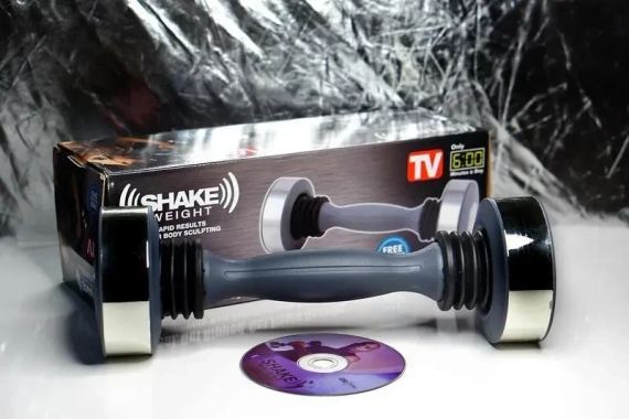 Вибро гантель Shake Weight эффективный домашний тренажер | Зображення 2