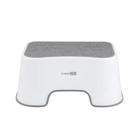 Сходинки для дитини у ванну FreeON, white - grey | Зображення 1