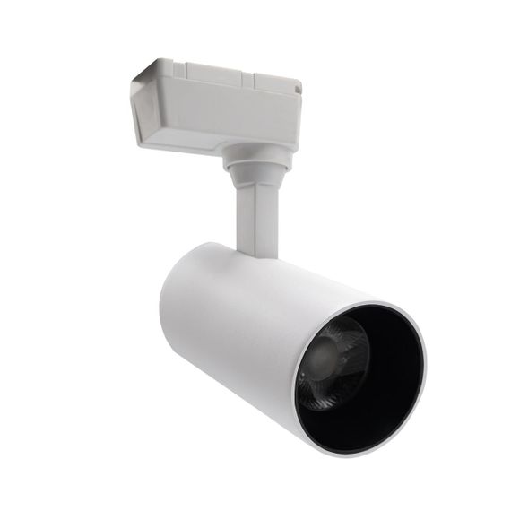 Трековий світильник PROLUM™ M27; 12W; 220V; Білий SERIES "TLB"; Білий 4000К