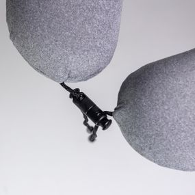 Подушка для шиї Smile&Hug U-подібна темно-сіра HP-56-14G