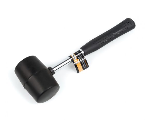 Киянка Polax гумова 450 г Чорна (39-001)