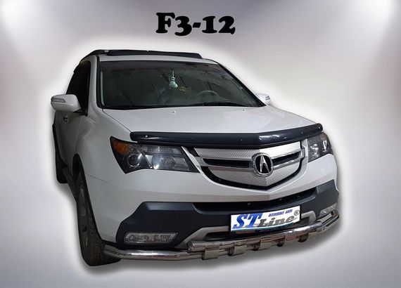Передній захист B1-47 (нерж) для Acura MDX 2007-2013рр | Зображення 2