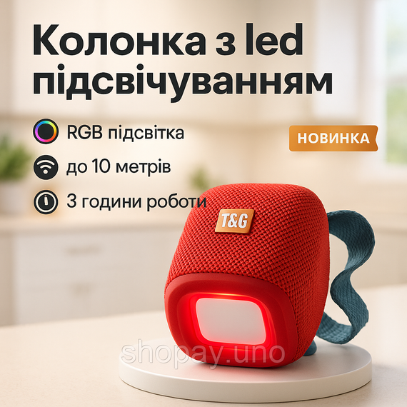 Активна акустична колонка з акумулятором TG339, Портативна bluetooth колонка музична XF-97