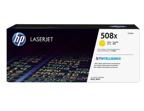 Картридж HP 508X CLJ M552/M553/M577 Yellow (9500 стр) (CF362X)