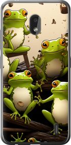 Чехол на Nokia 2.2 Жабки "5656u-1706-17620"