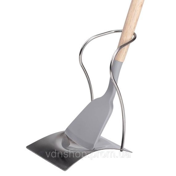 Подставка под половник лопаточку или ложку 12×10.5×17 см из нержавеющей стали Серебро HP-19-15-Y | Зображення 3