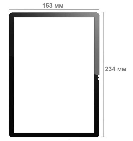 Захисне скло BeCover 10D для планшета Lenovo Tab M10 10.1" 3rd Gen (TB328) - Black | Зображення 1