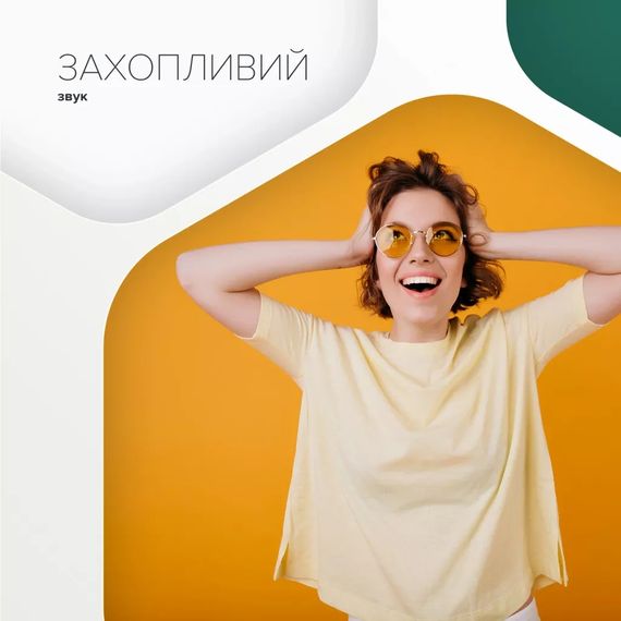 Навушники Canyon Hexagon 7 TWS ANC+ENC Wireless Charge Black/Yellow (CNS-TWS7BY) | Зображення 7