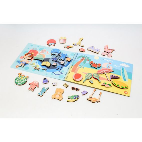 Розвиваюча іграшка "Мока Бока Відпочинок" Puz-88893, 59 деталей | Зображення 3