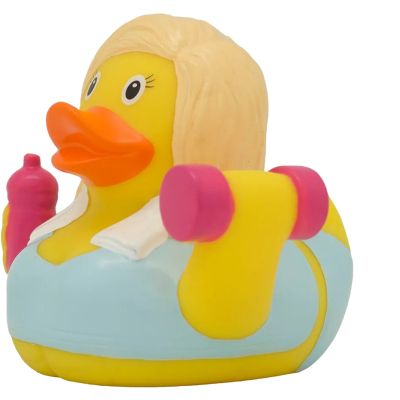 Игрушка для ванной Funny Ducks Утка Фитнес девушка (L1279)