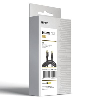 Кабель мультимедийный HDMI to HDMI 1m 2.1 8K Black Armorstandart (ARM71095) | Зображення 2