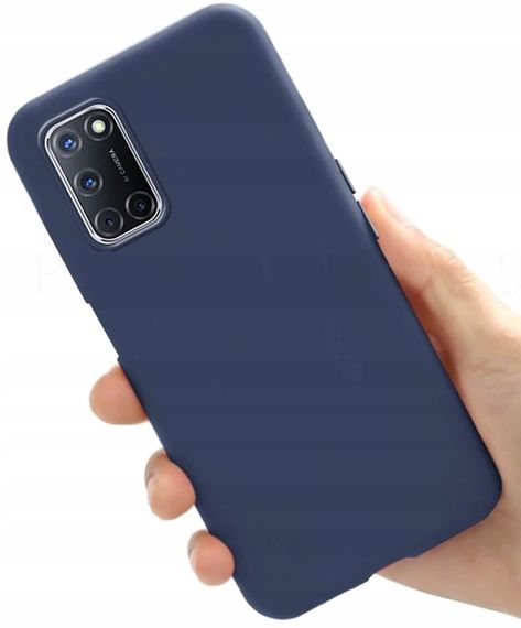 Чохол Candy Silicone для Oppo A52 колір Синій | Зображення 1