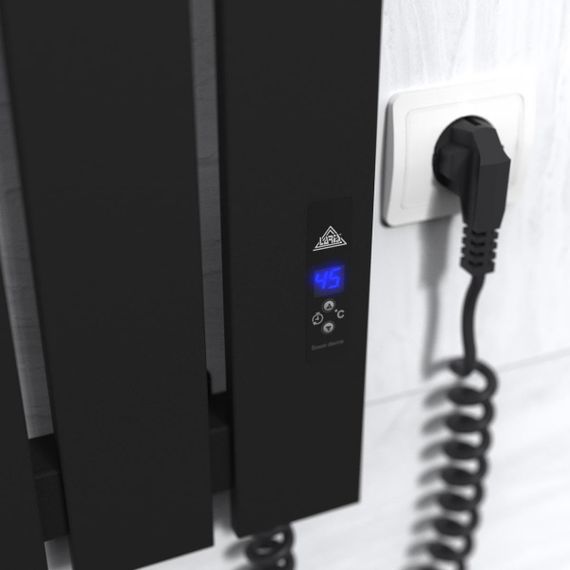 Електрична рушникосушарка Laris Зебра Бостон ЧФ(Ч)4 1200 Е (підкл. справа) | Зображення 4