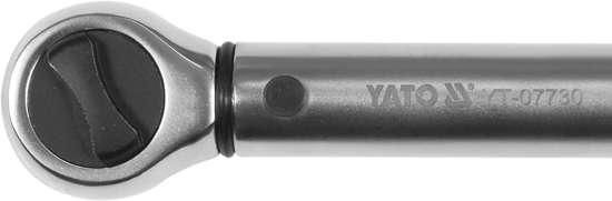 Ключ динамометричний YATO : квадрат 3/8", F= 6- 30 Нм, L= 295-316 мм YT-07730 | Зображення 2