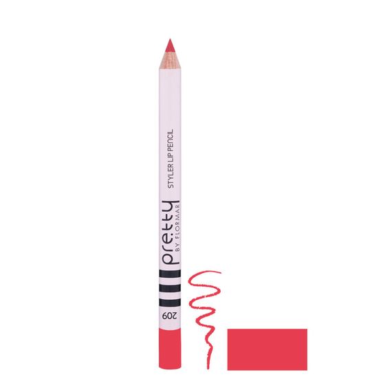 Контурный карандаш для губ Pretty By Flormar 209, Rose Satin