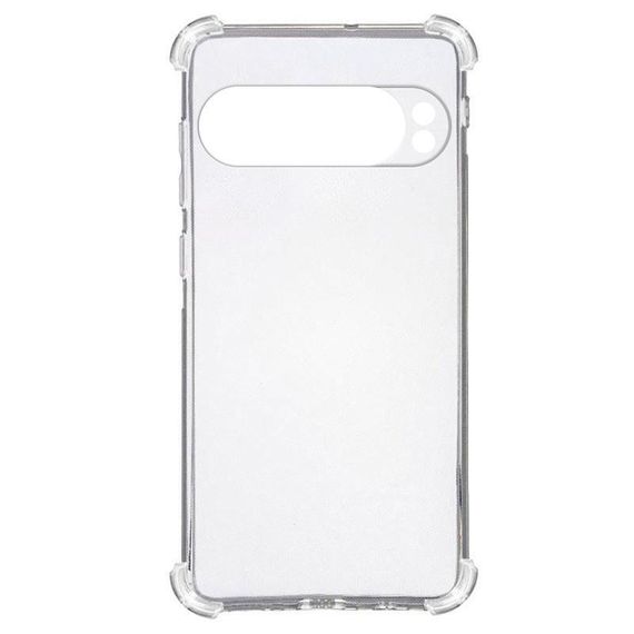 TPU чохол GETMAN Ease logo посилені кути Full Camera для Google Pixel 9 Pro XL Безбарвний (прозорий) | Зображення 1