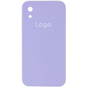 Чохол Silicone Case Square з повним захистом камери для iPhone Xr Колір 55.Pine Зелений