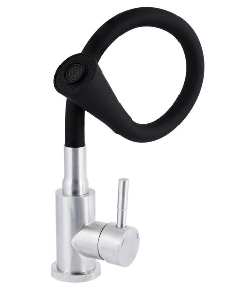 Змішувач для кухні Lidz Aria 015F31 з гнучким виливом LDARI015F31BNK31872 | Зображення 3