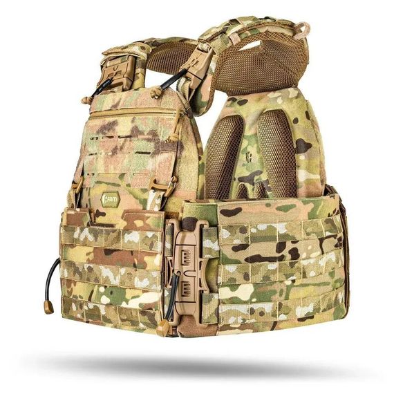 Комплект тактичного жилета М7 PRO GEN.2 15×30 та захисні пакети 2 рівня + 7 підсумків Мультикам | Зображення 5