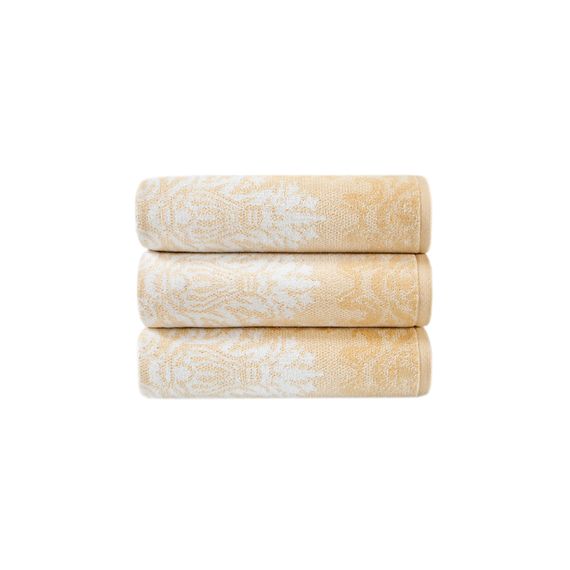 Рушник TAC 100528 Туреччина 70*140 см  Махра Золотий