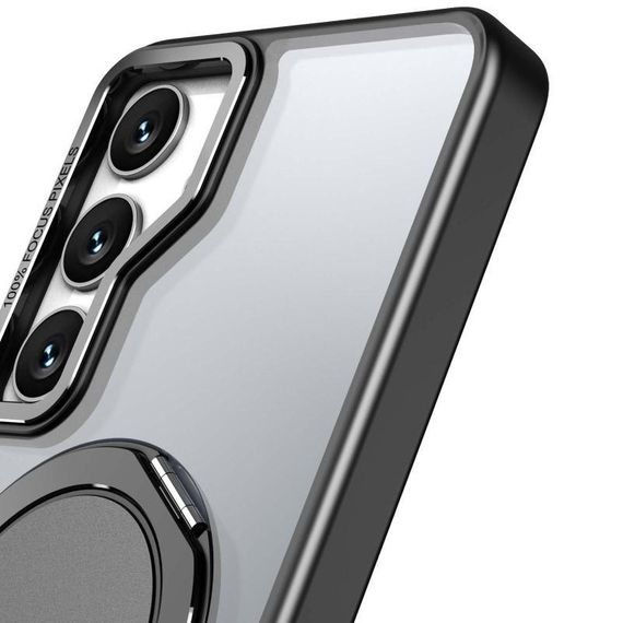 Чехол TPU+PC Aura Fold для Samsung Galaxy S24 FE Black | Зображення 4