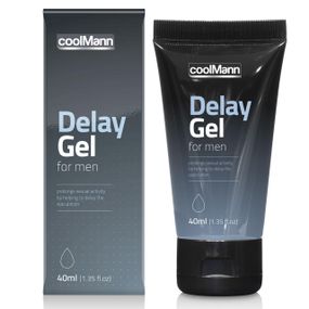 Пролонгатор - CoolMann Delay Gel, 40 мл Sex Aura