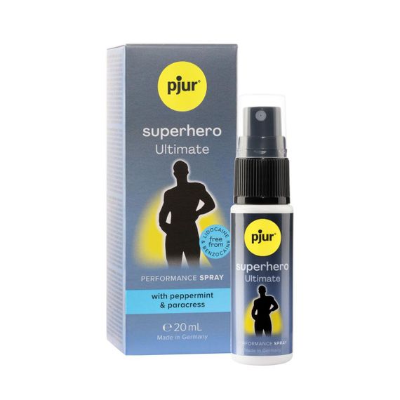 Пролонгирующий спрей pjur Superhero Ultimate Spray 20 мл, самый мощный sexstyle