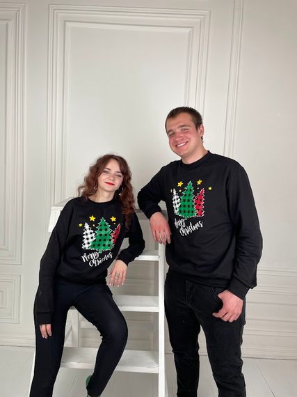 Світшот жіночий "Family look" Носи своє 42 Чорний (p-12560-140607) | Зображення 4