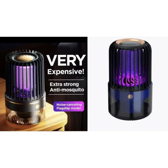 Електрична лампа від комарів V15 mosquito killer AND1252 | Зображення 2