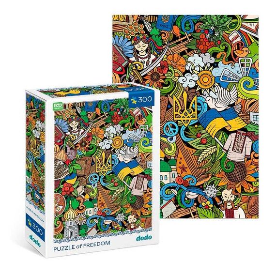 Пазл "Український настрій" 300587 DoDo, 300елементів, у коробці (4820198240714 | Зображення 2