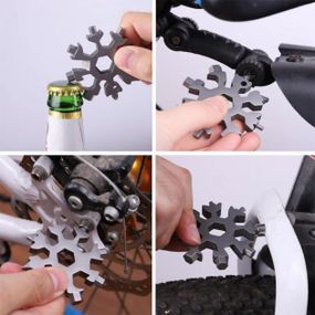Универсальный инструмент многофункциональный мультитул SNOWFLAKE NL-324 WRENCH TOOL